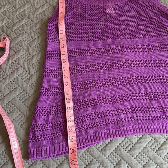NWT Mossimo Supply Co - Purple Knitted Tank - Large - Picture 6 of 9